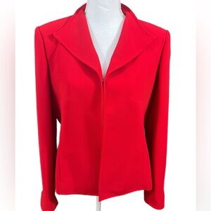 🔥🔥Henry Lee Size 10 Red Jacket Lined Top Eyelet Closure